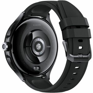 MI Watch 2 Pro Smart Watch - Black Case Color - Black Band Color - Stainless Steel Case Material - Fluoro Rubber Band Mate