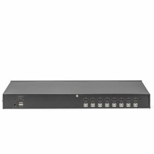 Digitus KVM Switchbox - 8 Computer(s) - 1 Local User(s) - 4K - 10 x USB - USB 2.0 - 9 x HDMI - Rack-mountable