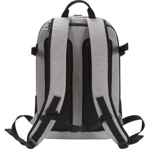 Dicota GO Carrying Case (Backpack) for 33 cm (13") to 39.6 cm (15.6") Notebook - Grey - Water Resistant - Polyester Body -