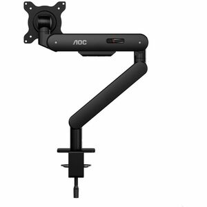 Bras support d'écran AOC pour Moniteur - Noir - Paysage/Portrait - Réglable en hauteur - 43,2 cm à 86,4 cm (34") - 9 kg Ma