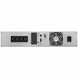 UPS online a doppia conversione Eaton 9E1000IR - 1 kVA/900 W - 2U Rack-Montabile - 6 Minuto Stand-by - 230 V ca, 120 V AC 