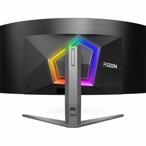 AOC AGON AG456UCZD 45" Class UWQHD Ecrã curvo Monitor LCD para gaming - 21:9 - 113 cm (44.5") Viewable - OLED - 3440 x 144