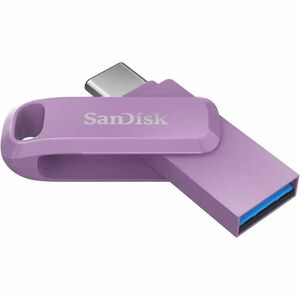 SanDisk Ultra Dual Drive Go SDDDC3-064G-I35L 64 GB USB 3.2 (Gen 1) Type A, USB 3.2 (Gen 1) Type C Flash Drive - Lavender -