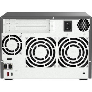 QNAP - 1 x Intel Core i3 i3-12100 Quad-core (4 Core) - 6 x HDD Supported - 0 x HDD Installed - 6 x SSD Supported - 0 x SSD