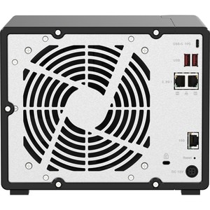 QNAP - AMD Ryzen V1500B Quad-core (4 Core) 2.20 GHz - 9 x HDD Supported - 0 x HDD Installed - 9 x SSD Supported - 0 x SSD 