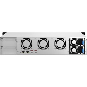 QNAP - AMD Ryzen V1500B Quad-core (4 Core) 2.20 GHz - 8 x HDD Supported - 0 x HDD Installed - 8 x SSD Supported - 0 x SSD 