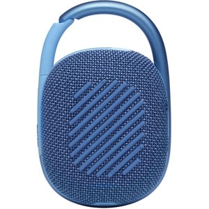 JBL Clip 4 Eco Portable Bluetooth Speaker System - 5 W RMS - Blue - 100 Hz to 20 kHz - Battery Rechargeable - 1 Pack