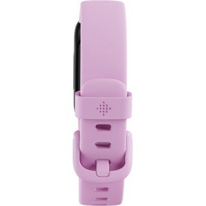 Fitbit Inspire 3 FB424 Smart Band - Black, Lilac Bliss Body Color - Heart Rate Monitor, Pulse Oximeter Sensor, Temperature