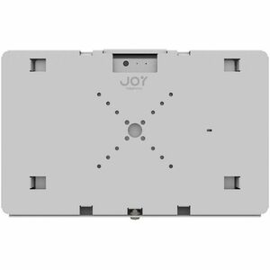 The Joy Factory Elevate II Mounting Enclosure for Tablet, Kiosk, Medical Cart - White - Aluminum