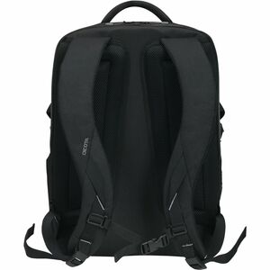Dicota ECO Tasche (Rucksack) für 35,6 cm (14 Zoll) bis 39,6 cm (15,6 Zoll) Notebook - Schwarz - wasserabweisend, Feuchtigk