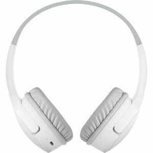 Belkin SOUNDFORM Mini Kabel/Kabellos Auf den Ohren, Kopfbügel, Über das Ohr Stereo Headset - Weiß - Binaural - Ohrumschlie