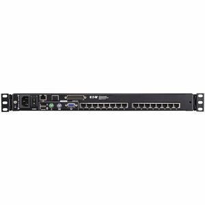 Eaton B064C-16-1-IP KVM-Switchbox - TAA-konform - 1 Lokaler Benutzer(n) - 1 Remote-Benutzer(n) - 1920 x 1200 - 60 Hz - 16 