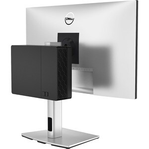 Dell AIO Compact Stand - CFS25 - 19" to 27" Screen Support - 12.80 lb Load Capacity - Silver - For Monitor, Workstation, A