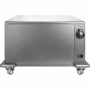 Digitus Charging Cart - 4 Casters - Glass, Plastic - 550 mm Width x 375 mm Depth x 384 mm Height - Metal Frame - Black - F