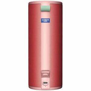 Ultimate Ears BOOM 4 Portable Bluetooth Speaker System - Raspberry Red - Battery Rechargeable