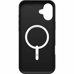 ZAGG Luxe Snap Case for Apple iPhone 16 Plus Smartphone - Ripple Pattern, Textured Edges - Black - Drop Resistant, Anti-sl