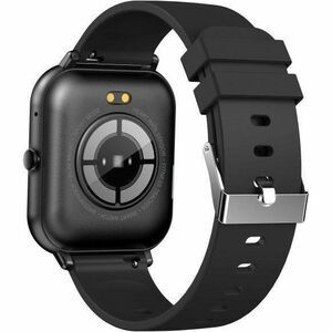 DCU Curved Glass PRO Smart Watch - Rectangulaire Case Shape - Unisexe - Noir Body Color - Noir Band Color - Silicium Band 