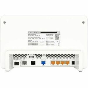 FRITZ! FRITZ!Box 5690 Pro Wi-Fi 7 Ethernet, Passive optische Gigabit-Netzwerke (GPON), DSL Drahtlos Router - Triband - 2,4