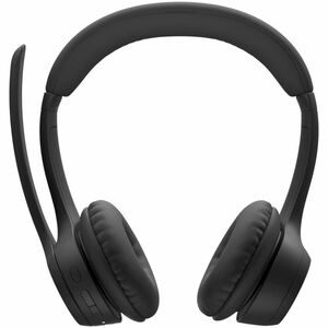 Logitech Zone Wireless Over-the-head, On-ear Stereo Headset - Midnight Black - Microsoft Teams Certification - Binaural - 