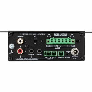 Crestron AMP-X50MP Amplifier - 50 W RMS - 2 Channel - Black - 20 Hz to 20 kHz - 14.60 W