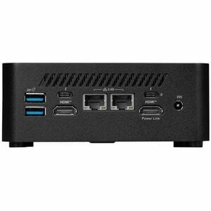 MSI Cubi NUC 1M Cubi NUC 1M-037ES Desktop AI Computer - Intel Core 3 100U - 8 GB - 256 GB SSD - Mini PC - Black - Intel Ch