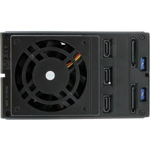 StarTech.com Drive Enclosure for 5.25" Serial Attached SCSI (SAS), SATA/600 - Serial ATA/600 Host Interface Internal - Bla