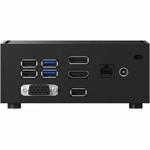 2N Access Commander Box 2.0 Desktop Computer - Intel N-Series N100 - 16 GB - 250 GB SSD - Mini PC - Black, Blue - Intel Chip