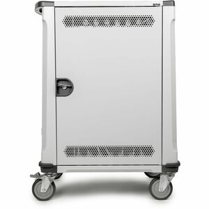 Rocstor Volt C32 PRE-WIRED Charge Cart - Includes 32 USB-C 65W Power Adapters - 0 Shelf - 3 Drawer - 4 Casters - 5" Caster