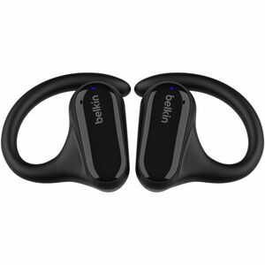 Belkin SoundForm ClearFit True Wireless Über das Ohr, Ohrhörer Stereo Ohrhörerset - Schwarz - Binaural - Offen - 1000 cm R