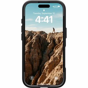 Urban Armor Gear Civilian Carrying Case Apple iPhone 16 Pro Smartphone - Bordeaux - Shock Absorbing, Impact Resistant, Ant