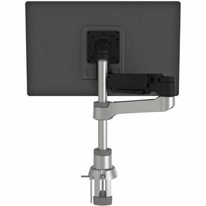 Braccio per monitor R-Go Caparo, braccio per monitor singolo regolabile con molla a gas, portata 3-9 kg, nero