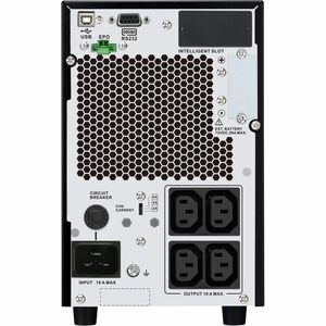 APC by Schneider Electric Easy UPS On-Line Double Conversion Online UPS - 3 kVA/2.70 kW - Tower - 5.50 Hour Recharge - 13.