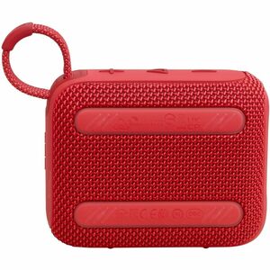 JBL Go 4 Portable Bluetooth Speaker System - 4.2 W RMS - Red - 90 Hz to 20 kHz - Battery Rechargeable - 1
