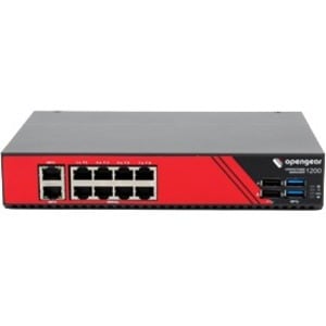 Opengear OM1208-L Device Server - 1.95 GB - DRAM - Twisted Pair - 2 x Network (RJ-45) - 4 x USB - 8 x Serial Port - 10/100