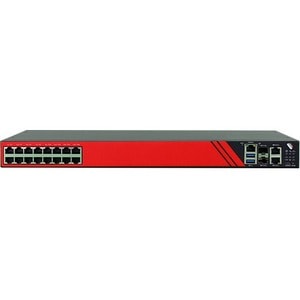 Opengear OM2216-L Device Server - DDR3 SDRAM - Twisted Pair, Optical Fiber - 2.0 Total Expansion Slot(s) - 2 x Network (RJ