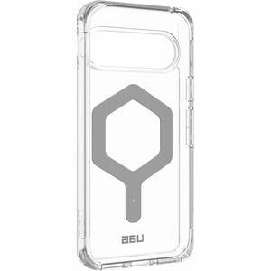 Urban Armor Gear Plyo Pro Rugged Case for Google Pixel 9 Pro Smartphone - Ice/Silver - Crystal Clear - Drop Proof, Impact 