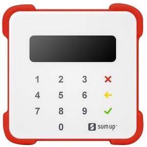 MOBILIS R Series Robust Hülle für SumUp Payment Terminal - Rot - Kratzfest, Sturzsicher, Schlagfest, Stoßfest