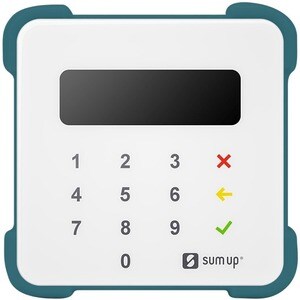 MOBILIS R Series Rugged Case for SumUp Payment Terminal - Blue - Scratch Resistant, Drop Resistant, Impact Resistant, Shoc