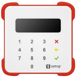 MOBILIS R Series Robust Hülle für SumUp Payment Terminal - Rot - Kratzfest, Sturzsicher, Schlagfest, Stoßfest
