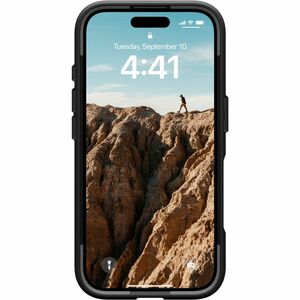 Urban Armor Gear Civilian Rugged Case for Apple iPhone 16 Smartphone - Black - Drop Resistant, Wear Resistant, Scratch Res