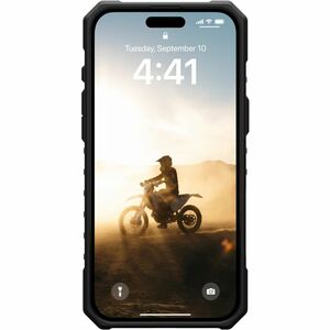 Urban Armor Gear Pathfinder Clear Case for Apple iPhone 16 Plus Smartphone - Hex pattern - Ice/Silver - Impact Resistant, 
