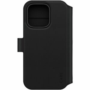 CARE Tango Carrying Case (Wallet) Apple iPhone 16 Pro Smartphone - Black - RFID Resistant, Drop Resistant, Shock Resistant