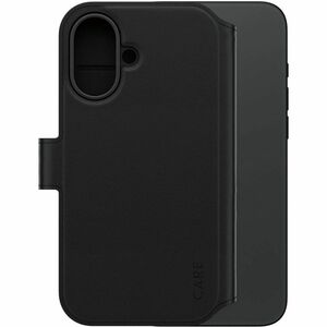 CARE Tango Carrying Case (Wallet) Apple iPhone 16 Smartphone - Transparent - Drop Resistant, Crush Resistant - Vegan Leath