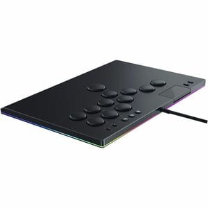 Razer Kitsune All-Button Optical Arcade Controller - Cable - USB - PlayStation 5, PC - 10.10 ft Cable - Black