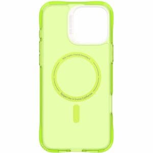 Ciel by CYRILL UltraSheer Mag Case for Apple iPhone 16 Pro Max Smartphone - Lime - Drop Resistant, Shock Resistant, Bullet