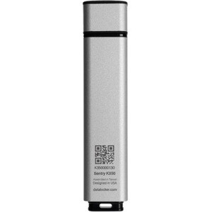 DataLocker Sentry K350 128 GB USB 3.1 (Gen 1) Type A, USB 2.0 Type A Flash Drive - 256-bit AES - TAA Compliant - 190 MB/s 