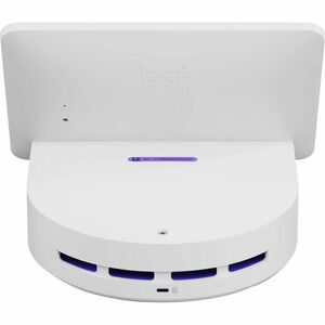 Logitech Logi Dock Flex Multi-purpose Managed Docking Station - 14.1 cm Height x 20.1 cm Width x 17.7 cm Depth - Aluminium