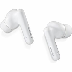 Panasonic RZ-B110W True Wireless Earbud Stereo Earset - White - Google Assistant, Siri - Binaural - In-ear - 1000 cm - Blu