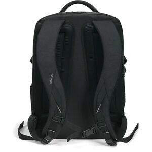 Dicota Eco Tasche (Rucksack) für 38,1 cm (15 Zoll) bis 43,9 cm (17,3 Zoll) Notebook - Schwarz - wasserabweisend - Schulter