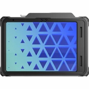 MAXCases Shield Extreme-X2 for iPad 10 10.9" w/3.5 mm Adapter and Tamper-Resistant Design (2022) (Black Bezel-Gray Case) -